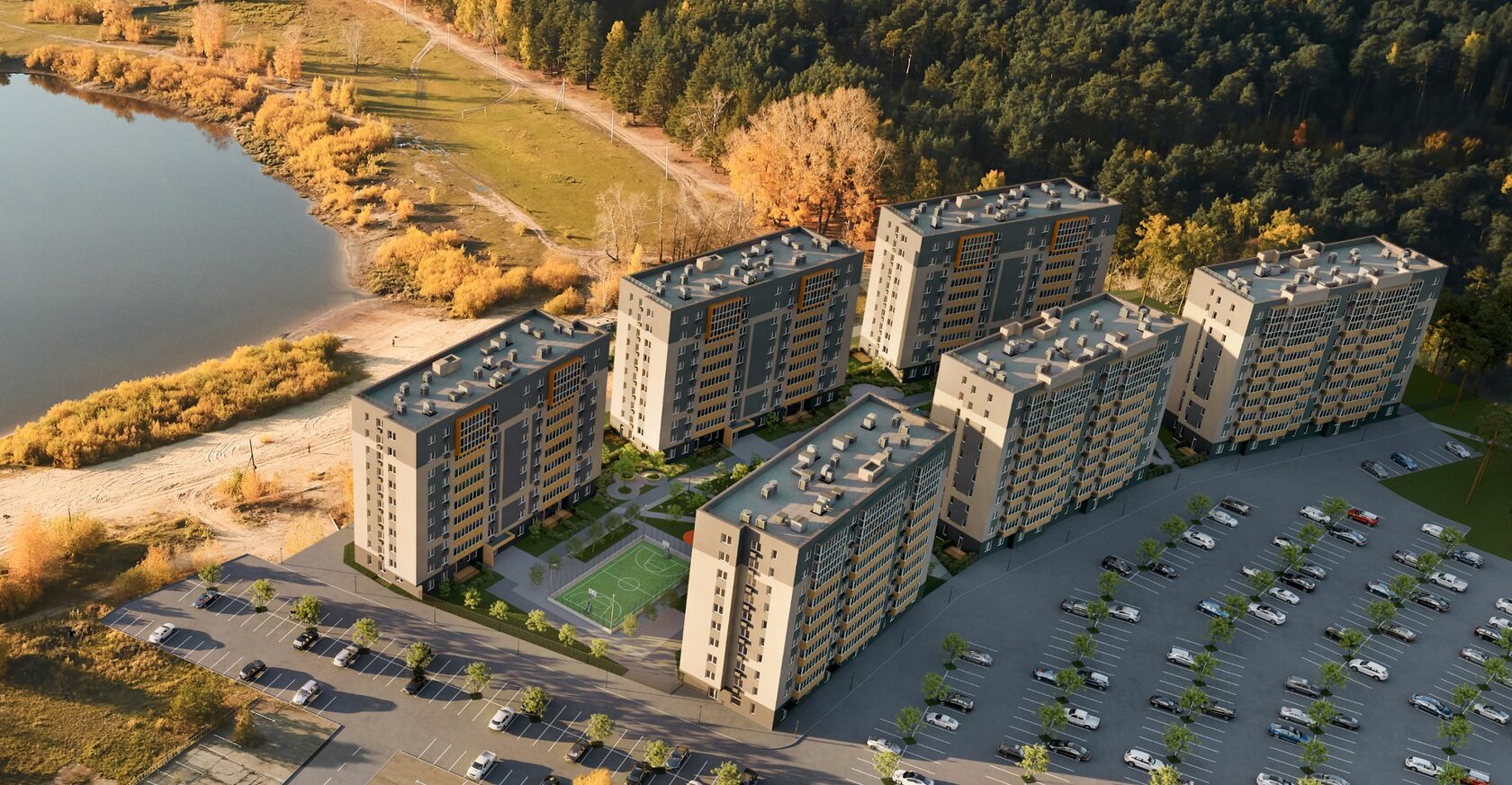 ЖК Первая линия — проект компании Аргус в Тюмени
